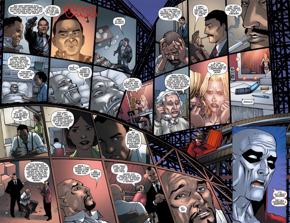 DC Universe Presents - Deadman 4 pg. 10-11 - published by Bernard Chang